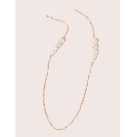 ZARA Pearl Glasses Chain Sunglass Pearl Mask Chain - Picture 3 of 4